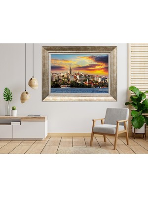 Giyense Gümüş Çerçeveli Tablo NU494