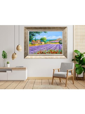 Giyense Gümüş Çerçeveli Tablo NU498