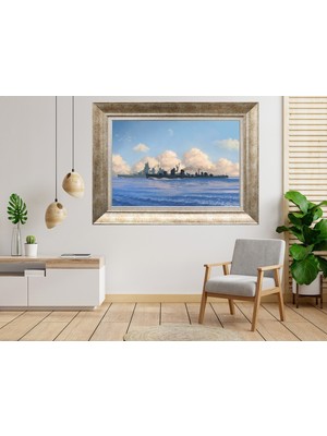 Giyense Gümüş Çerçeveli Tablo NU512