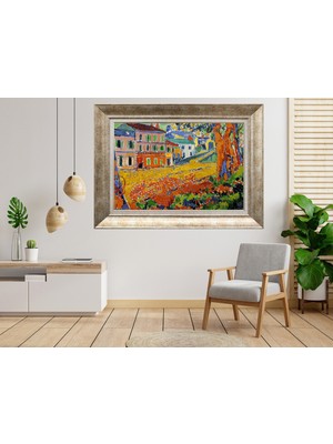 Giyense Gümüş Çerçeveli Tablo NU638