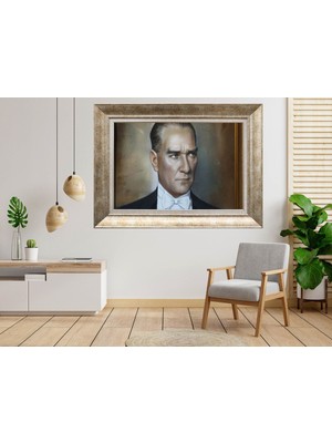 Giyense Gümüş Çerçeveli Tablo NU923