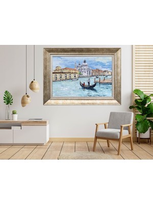 Giyense Gümüş Çerçeveli Tablo NU954