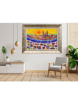 Giyense Gümüş Çerçeveli Tablo NU1559