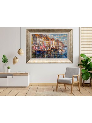 Giyense Gümüş Çerçeveli Tablo NU1597