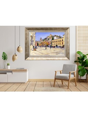 Giyense Gümüş Çerçeveli Tablo NU465