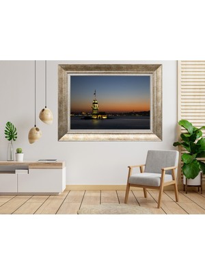 Giyense Gümüş Çerçeveli Tablo NU468