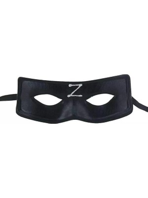 Go İthalat Sepetopia -Zoro Maskesi Arkadan Lastikli Z Baskılı (5534)