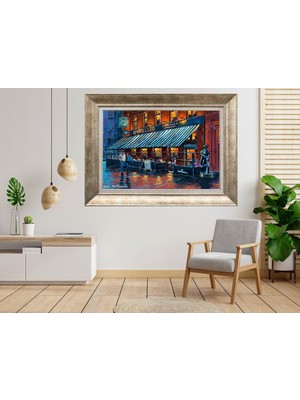 Giyense Gümüş Çerçeveli Tablo NU1442