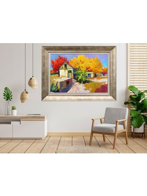 Giyense Gümüş Çerçeveli Tablo NU1395