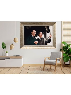 Giyense Gümüş Çerçeveli Tablo NU1604