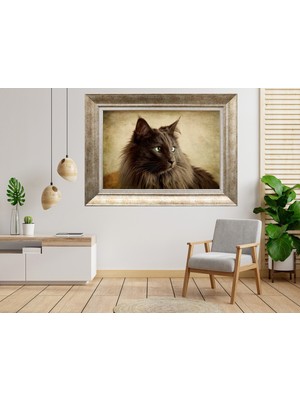 Giyense Gümüş Çerçeveli Tablo NU518