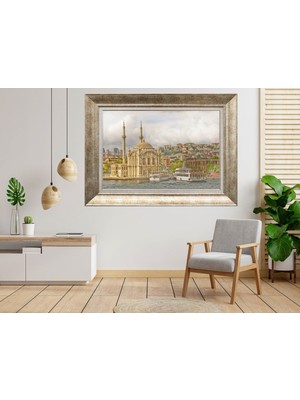 Giyense Gümüş Çerçeveli Tablo NU802