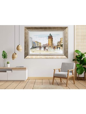 Giyense Gümüş Çerçeveli Tablo NU1696