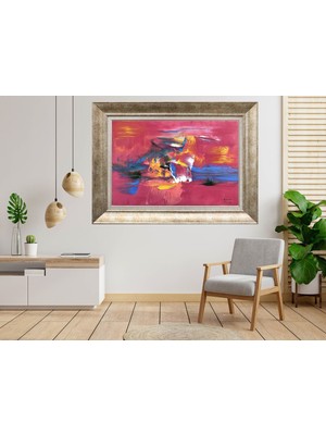 Giyense Gümüş Çerçeveli Tablo NU874