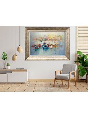 Giyense Gümüş Çerçeveli Tablo NU985