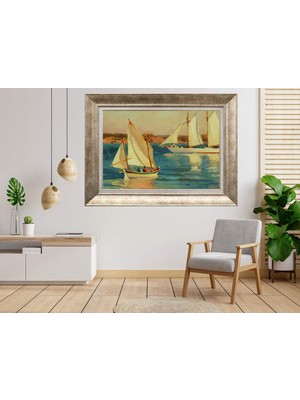 Giyense Gümüş Çerçeveli Tablo NU1628