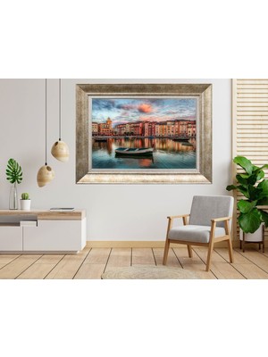 Giyense Gümüş Çerçeveli Tablo NU1463