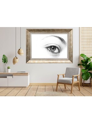 Giyense Gümüş Çerçeveli Tablo NU1524