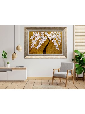 Giyense Gümüş Çerçeveli Tablo NU1156