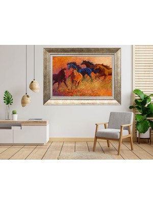 Giyense Gümüş Çerçeveli Tablo NU1264