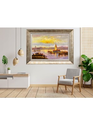 Giyense Gümüş Çerçeveli Tablo NU1312