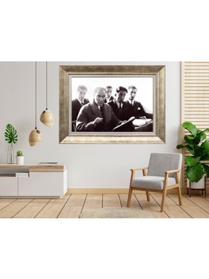 Giyense Gümüş Çerçeveli Tablo NU712