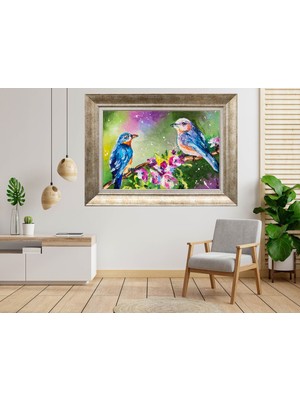 Giyense Gümüş Çerçeveli Tablo NU1257