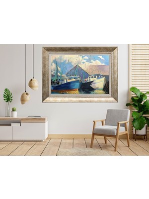 Giyense Gümüş Çerçeveli Tablo NU1387