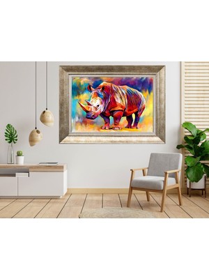 Giyense Gümüş Çerçeveli Tablo NU1393