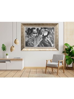 Giyense Gümüş Çerçeveli Tablo NU873