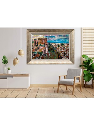 Giyense Gümüş Çerçeveli Tablo NU1685