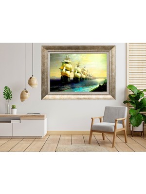 Giyense Gümüş Çerçeveli Tablo NU688