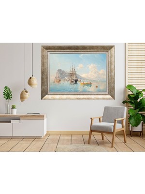 Giyense Gümüş Çerçeveli Tablo NU787