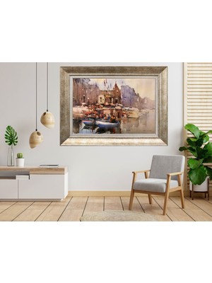 Giyense Gümüş Çerçeveli Tablo NU1421