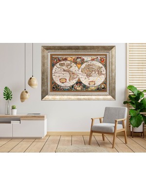 Giyense Gümüş Çerçeveli Tablo NU1203