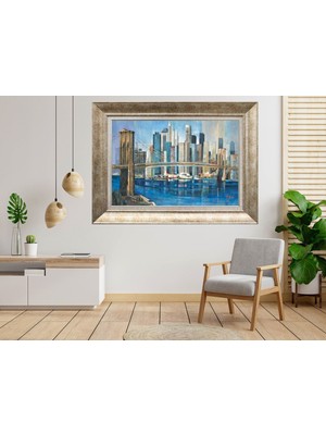 Giyense Gümüş Çerçeveli Tablo NU1229