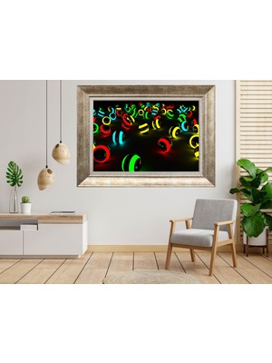 Giyense Gümüş Çerçeveli Tablo NU999