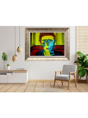 Giyense Gümüş Çerçeveli Tablo NU1098