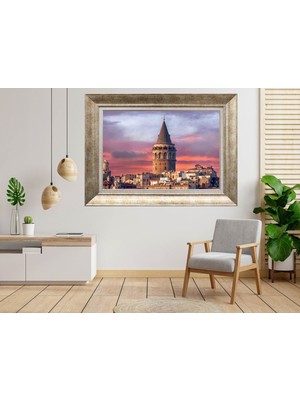 Giyense Gümüş Çerçeveli Tablo NU1555
