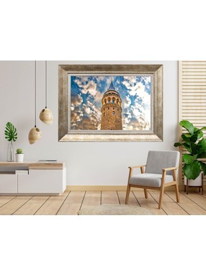 Giyense Gümüş Çerçeveli Tablo NU1579