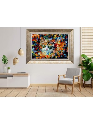 Giyense Gümüş Çerçeveli Tablo NU1621