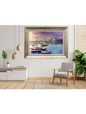 Giyense Gümüş Çerçeveli Tablo NU1518