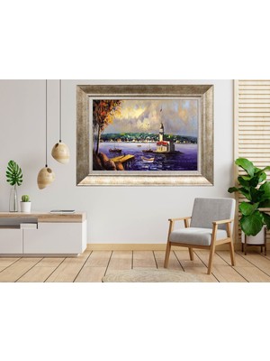 Giyense Gümüş Çerçeveli Tablo NU1481