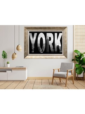 Giyense Gümüş Çerçeveli Tablo NU1485