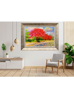 Giyense Gümüş Çerçeveli Tablo NU1538