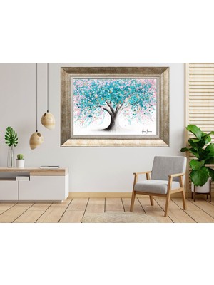 Giyense Gümüş Çerçeveli Tablo NU1565