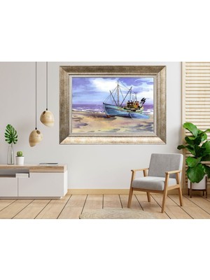 Giyense Gümüş Çerçeveli Tablo NU1728