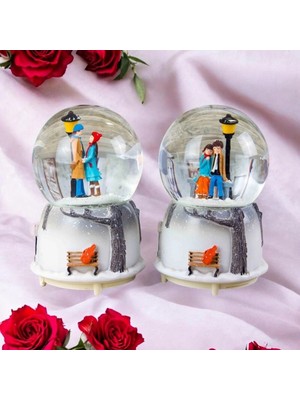 Eco Port Kış Masalı Kar Küresi Büyük Boy