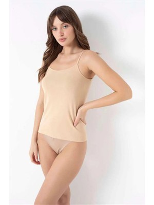 Fantastik Store Arias Closet Pamuklu Ribana Ip Askılı Atlet