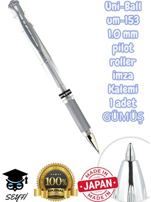Uni-Ball UM-153 1.0 mm Pilot Roller Imza Kalemi